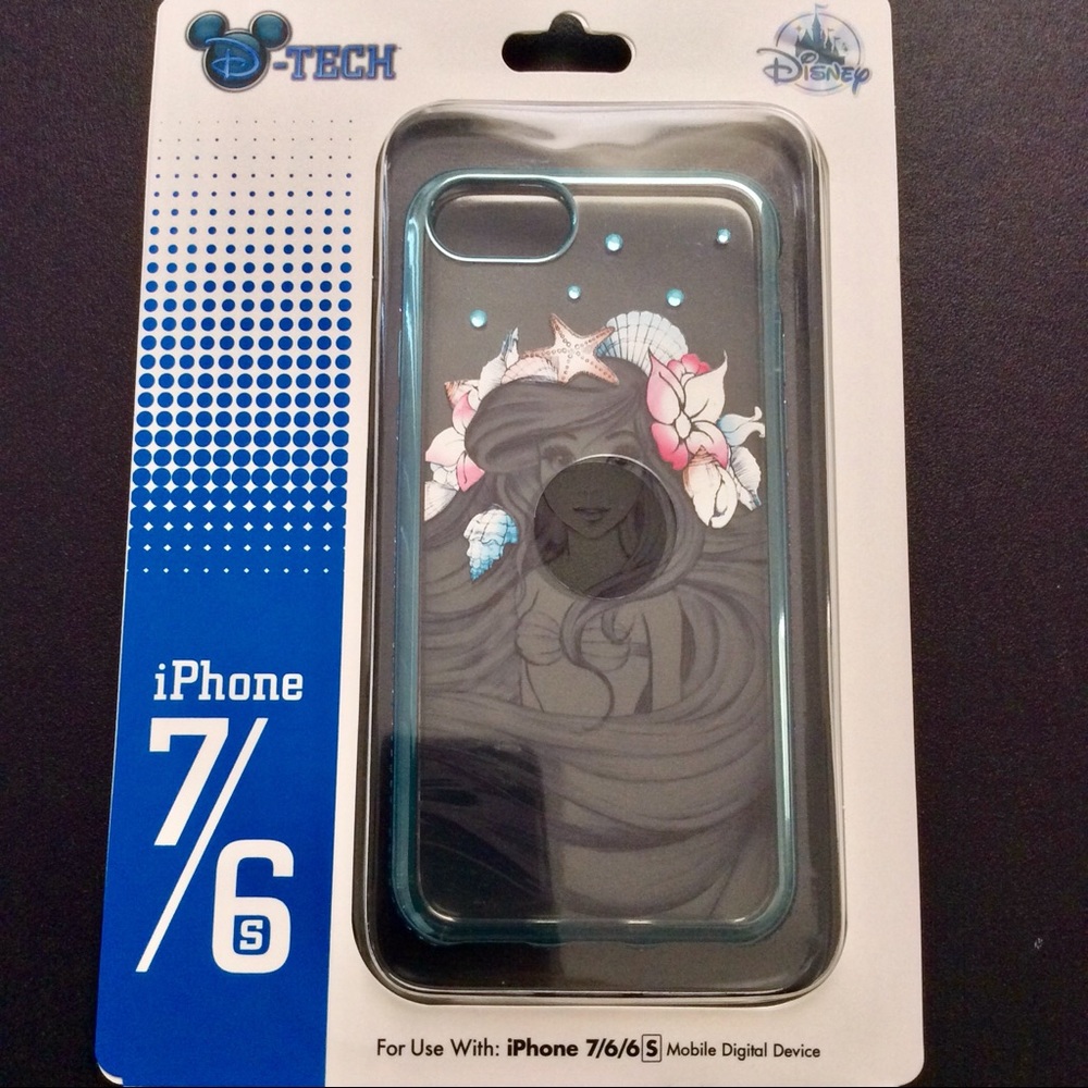 NEW Disney Ariel Little Mermaid Case iPhone 7/6/6s